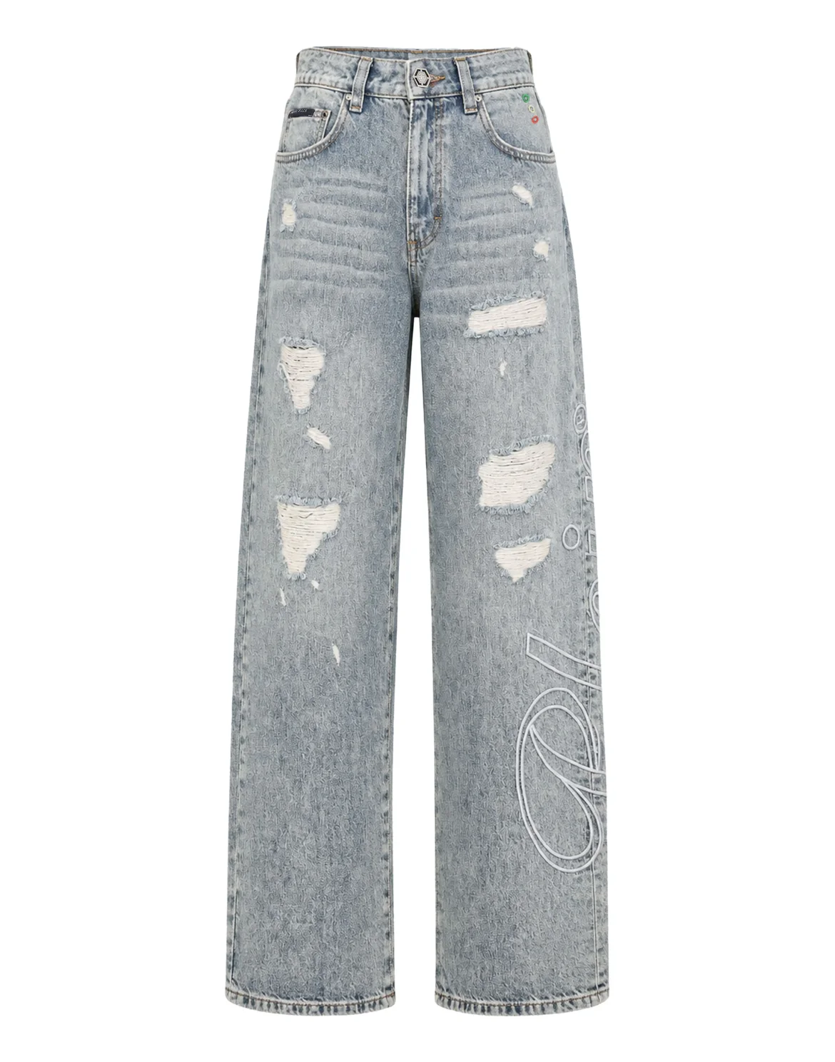 Denim Beach Boy Fit Trousers, цвет: Серый