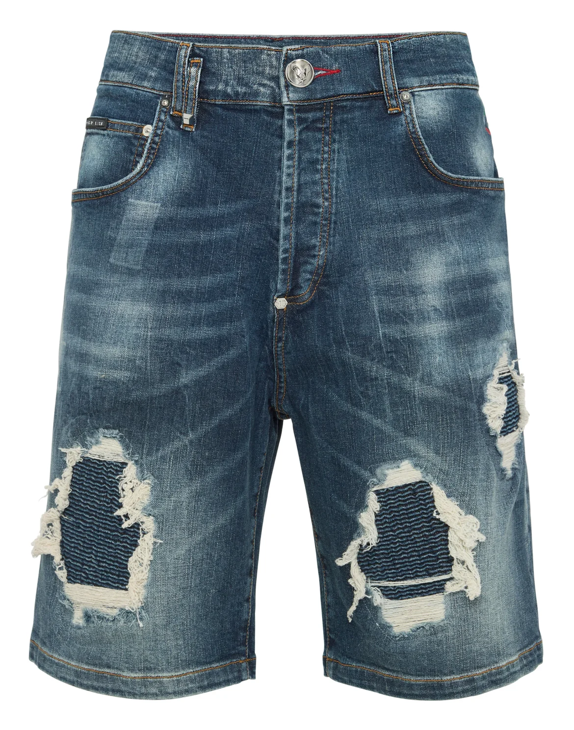 Denim Shorts Formentera Distressed, цвет: Синий