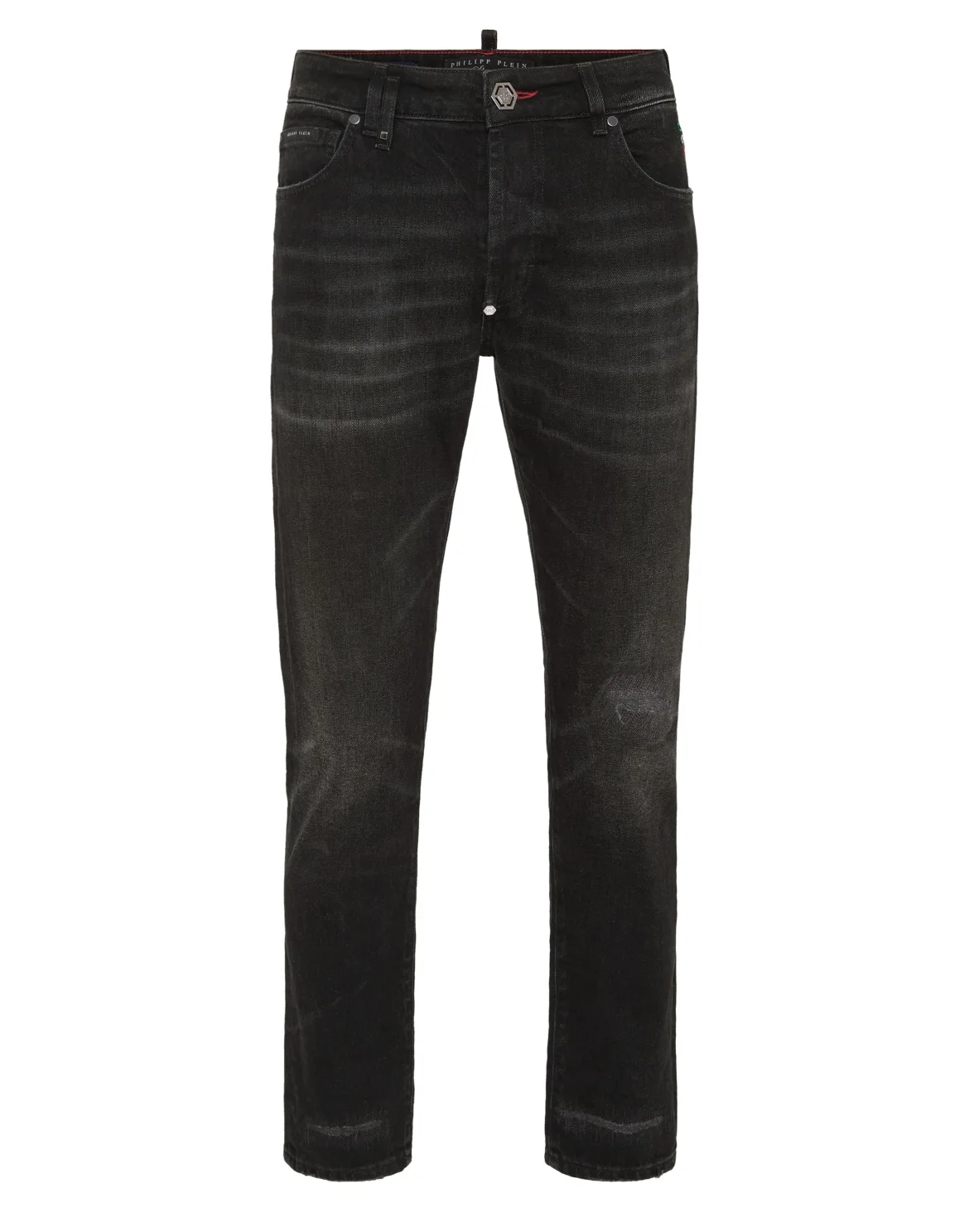 Denim Trousers Skinny 5 Pockets, цвет: Черный