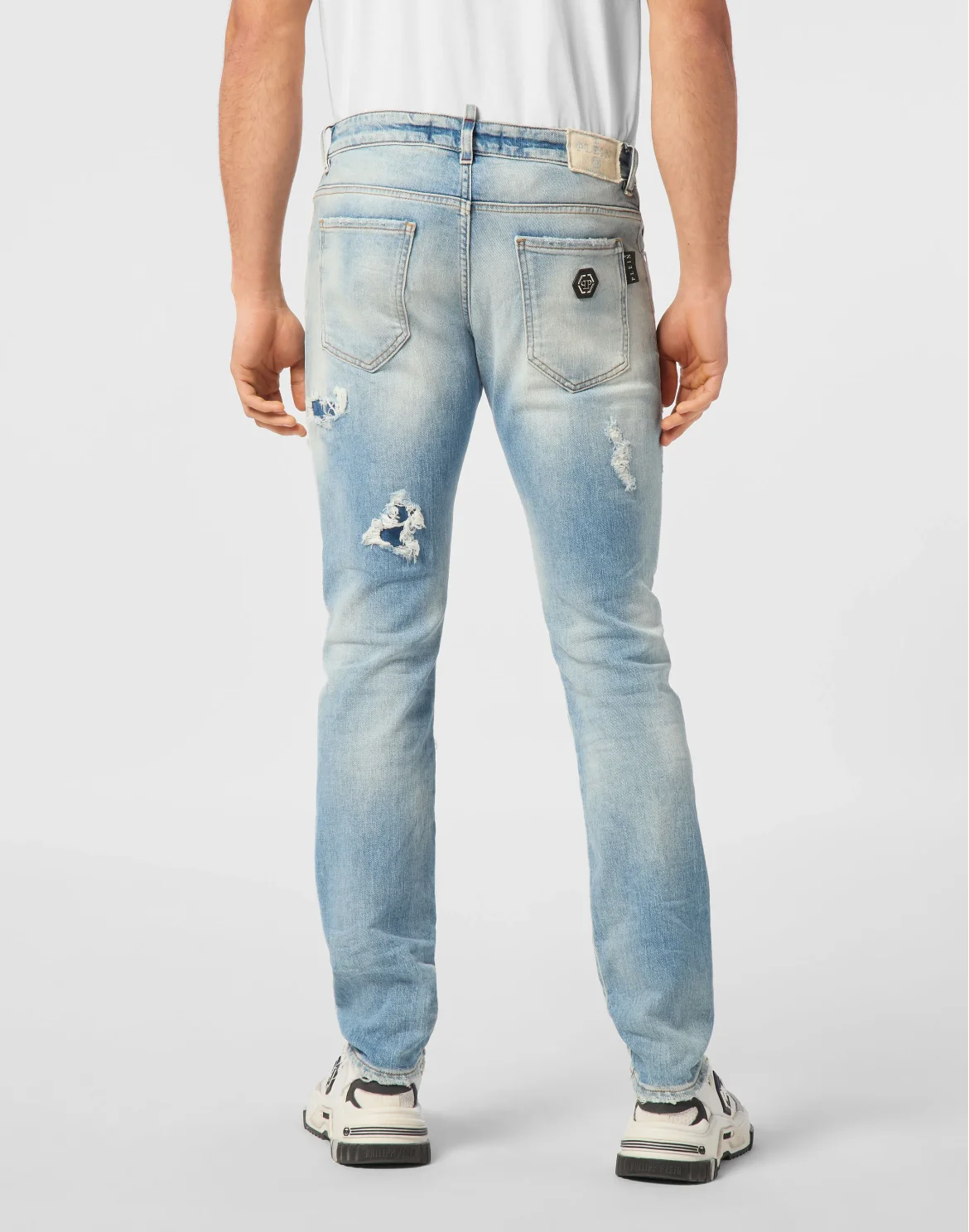 Denim Trousers Super Straight Cut Sprint Spirits, цвет: Голубой