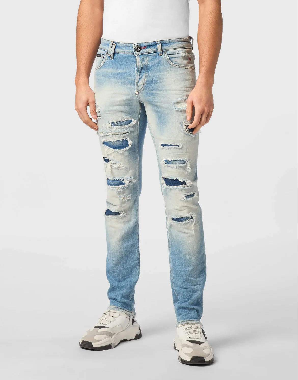 Denim Trousers Super Straight Cut Sprint Spirits, цвет: Голубой