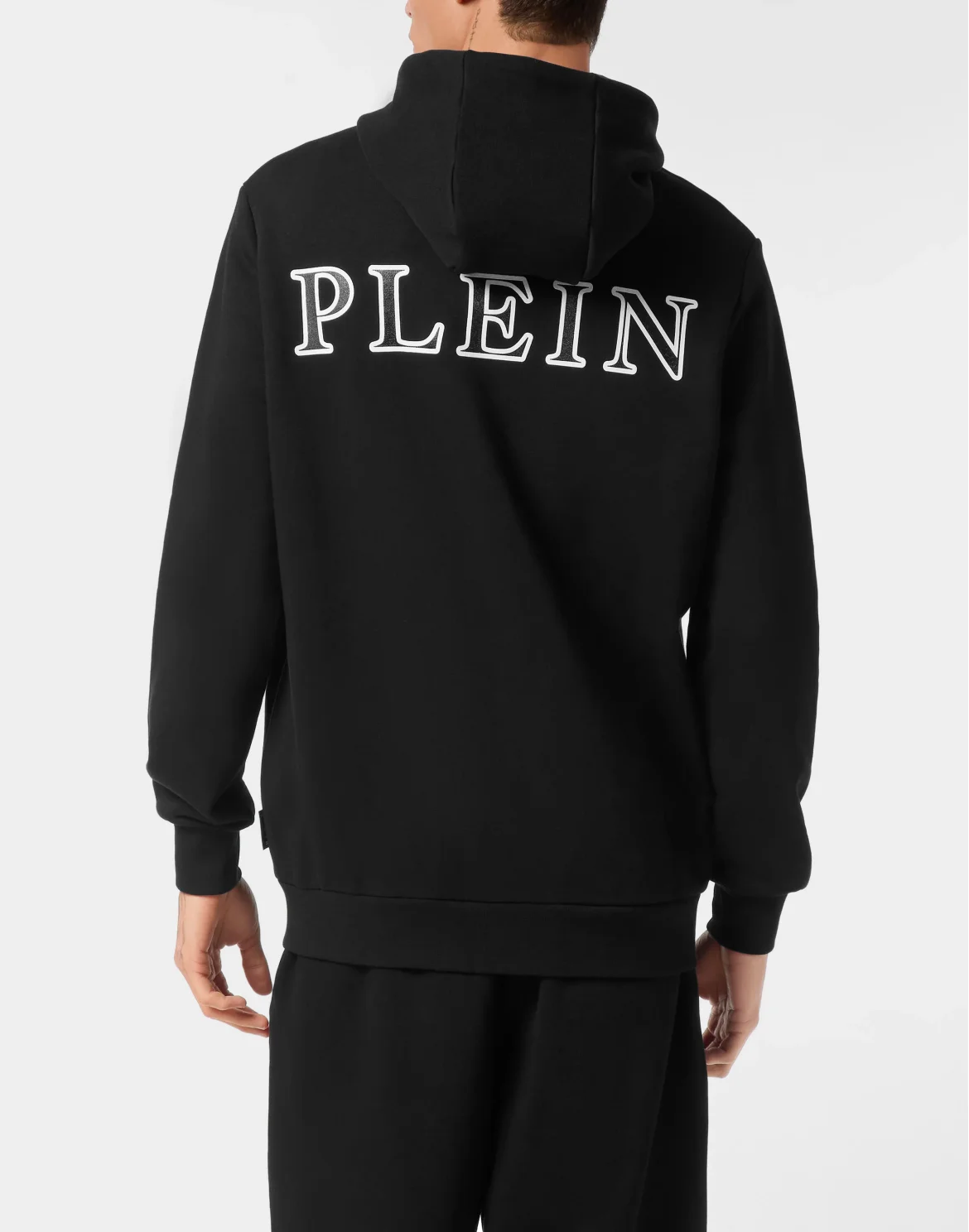 Hoodie Sweatjacket LS Iconic Plein, цвет: Черный