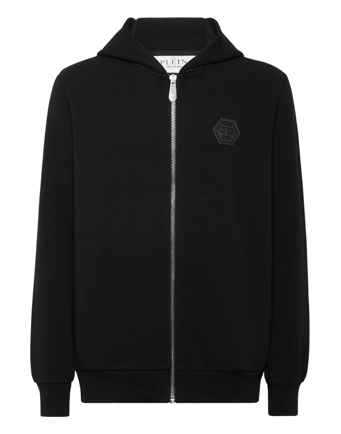Hoodie Sweatjacket LS Iconic Plein, цвет: Черный
