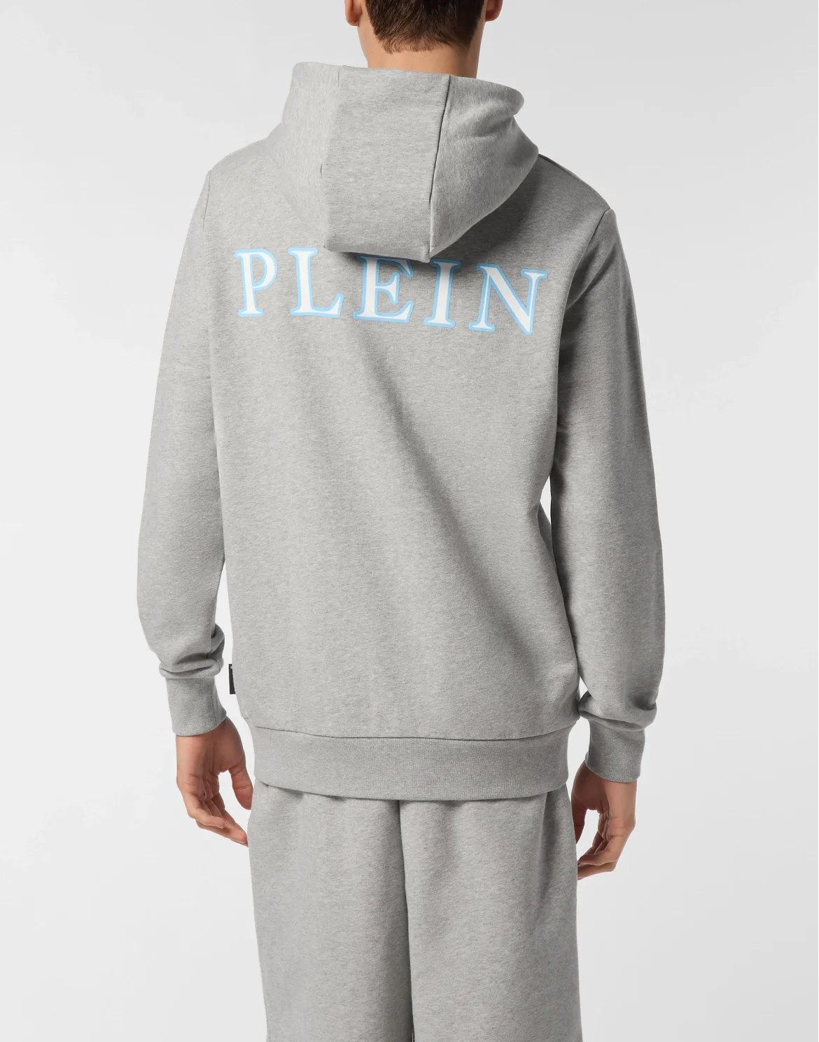 Hoodie Sweatjacket LS Iconic Plein, цвет: Серый