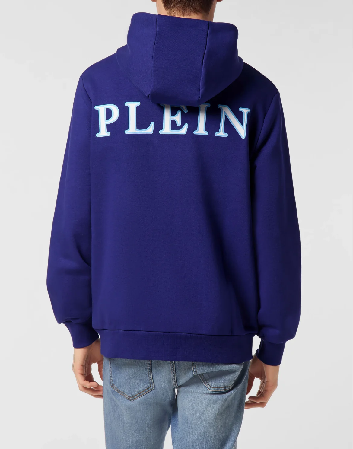 Hoodie Sweatjacket LS Iconic Plein, цвет: Синий