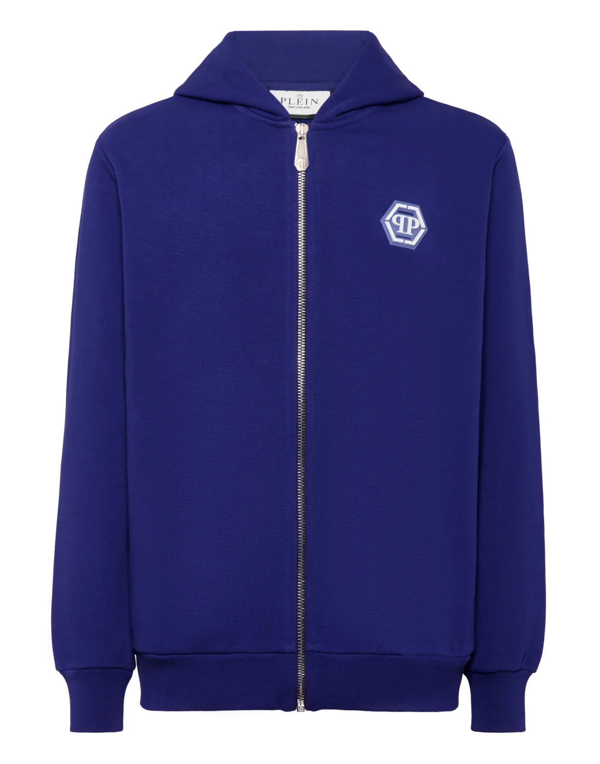 Hoodie Sweatjacket LS Iconic Plein, цвет: Синий