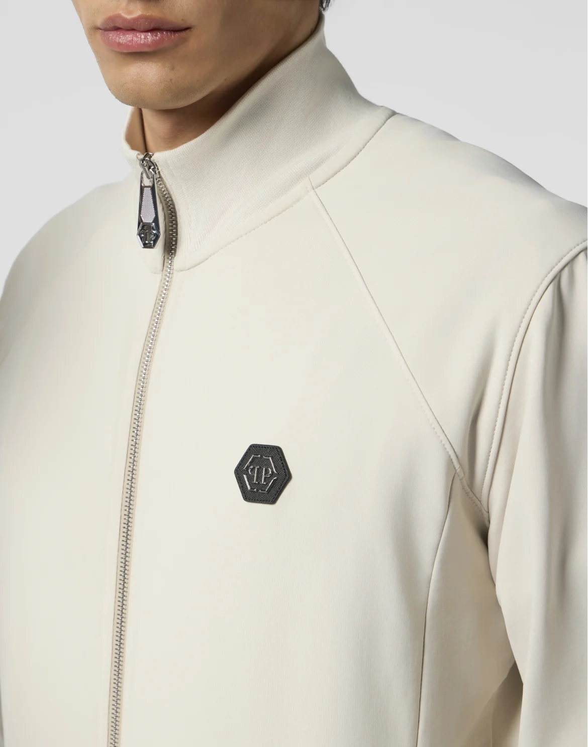 Tracksuit Jacket LS Racing Club, цвет: Бежевый