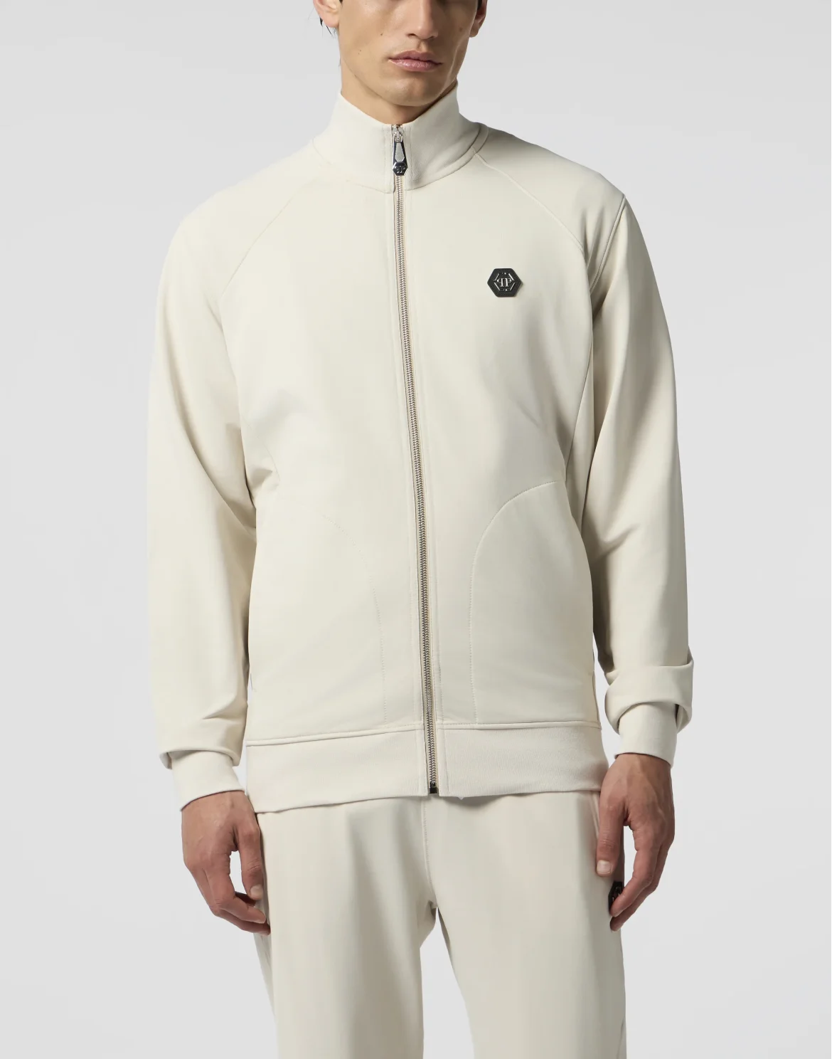 Tracksuit Jacket LS Racing Club, цвет: Бежевый