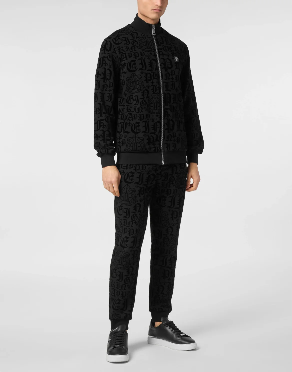 Jacket Jogging Gothic Plein, цвет: Черный