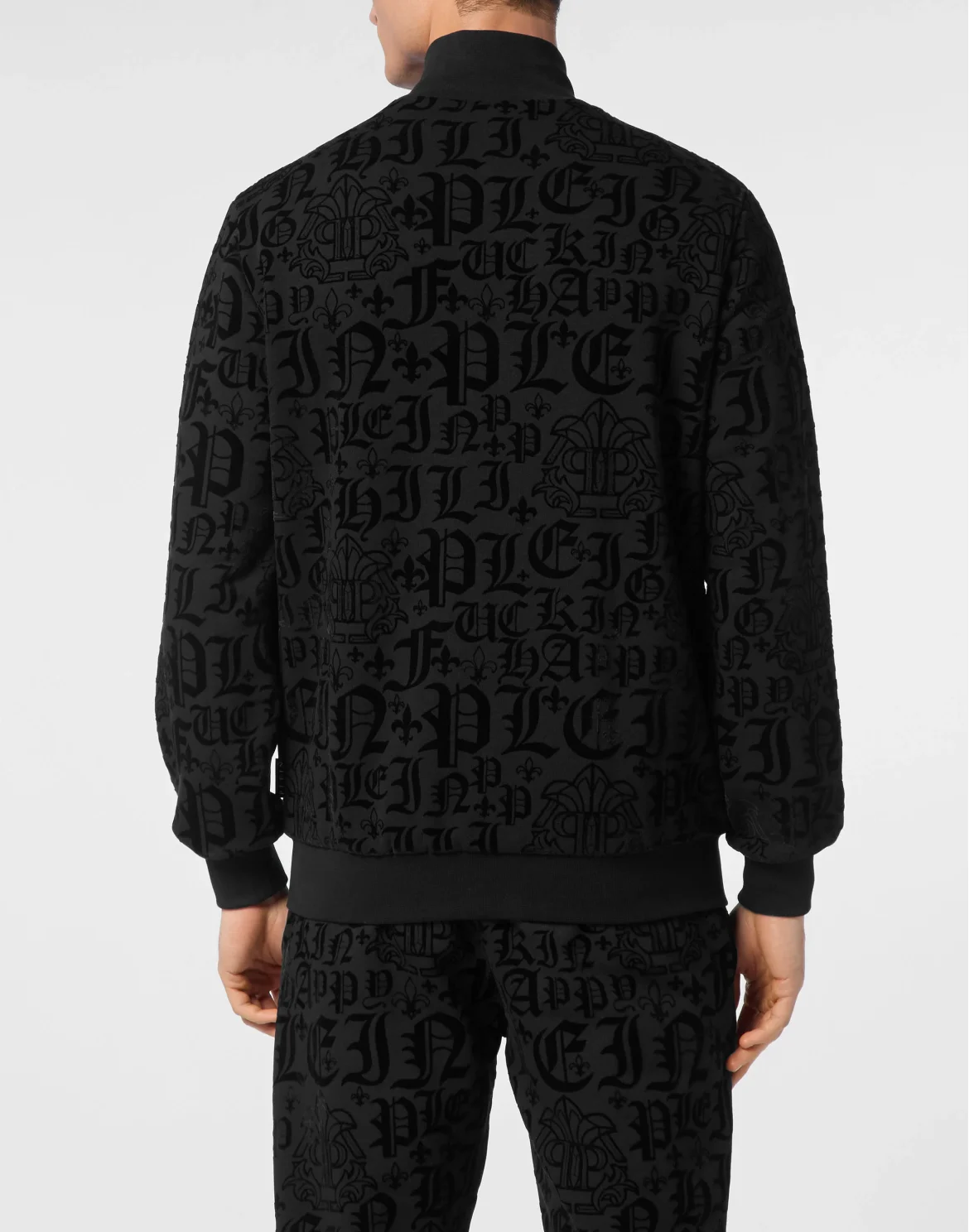Jacket Jogging Gothic Plein, цвет: Черный