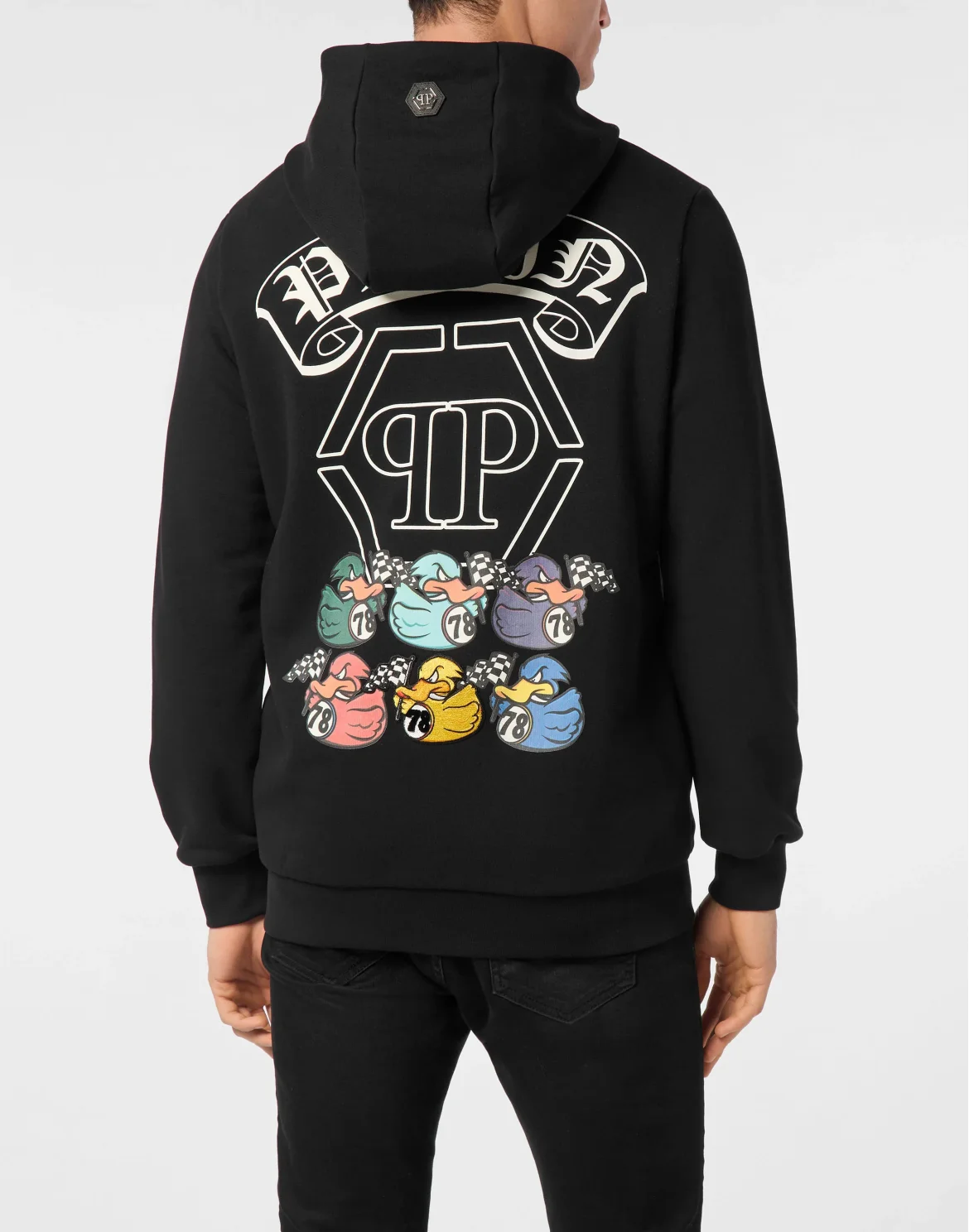 Sweatjacket Gothic Duck, цвет: Черный