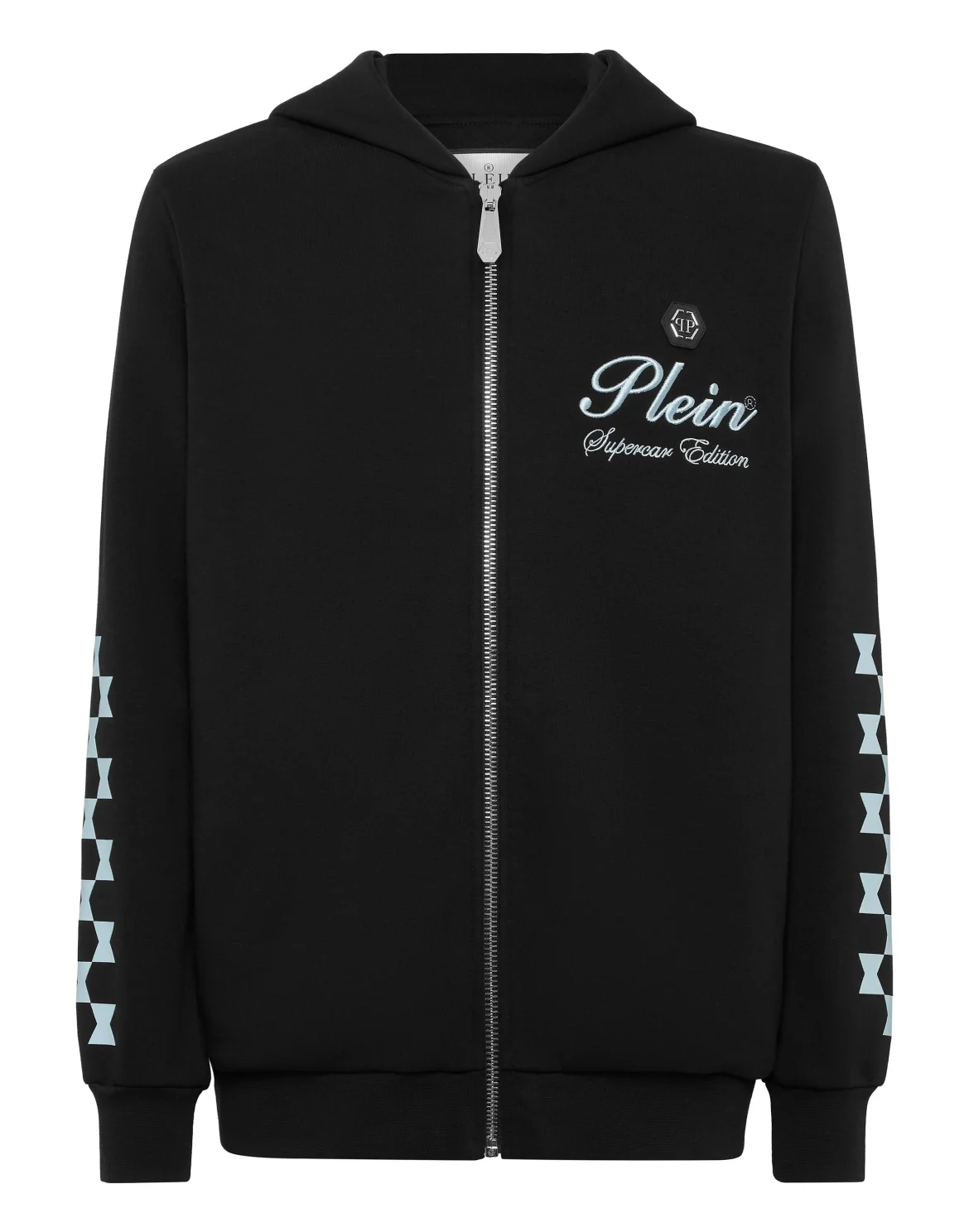 Hoodie Sweatjacket Cote D Azur Checkmate, цвет: Черный