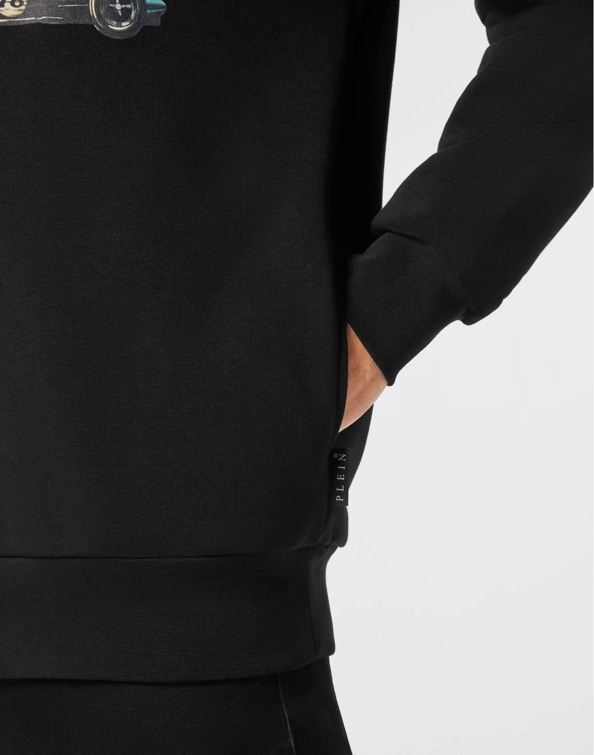 Hoodie sweatshirt BSM, цвет: Черный