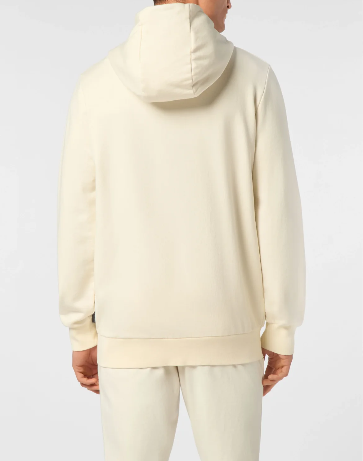 Hoodie Sweatjacket Basic Plein Old Dye, цвет: Бежевый