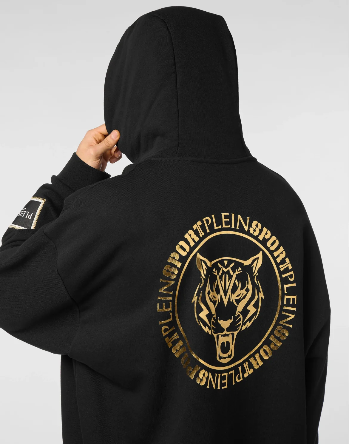 Hoodie sweatshirt Label, цвет: Черный