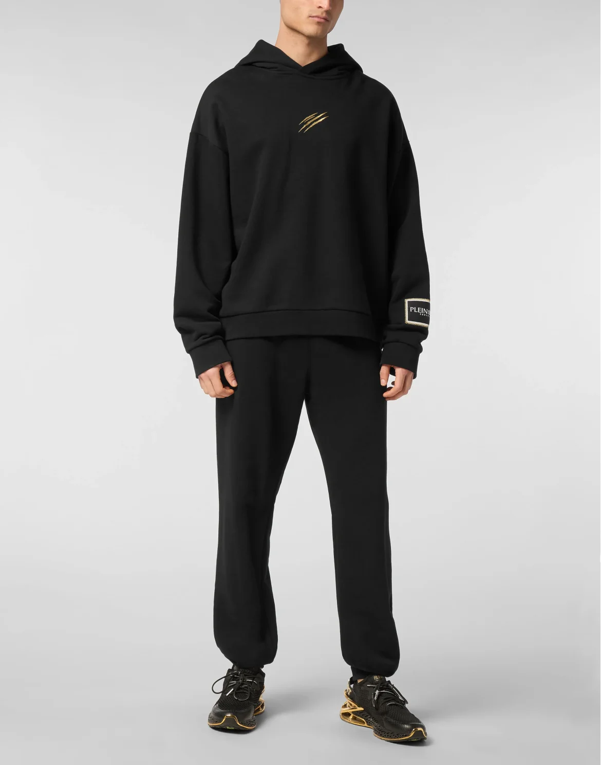 Hoodie sweatshirt Label, цвет: Черный