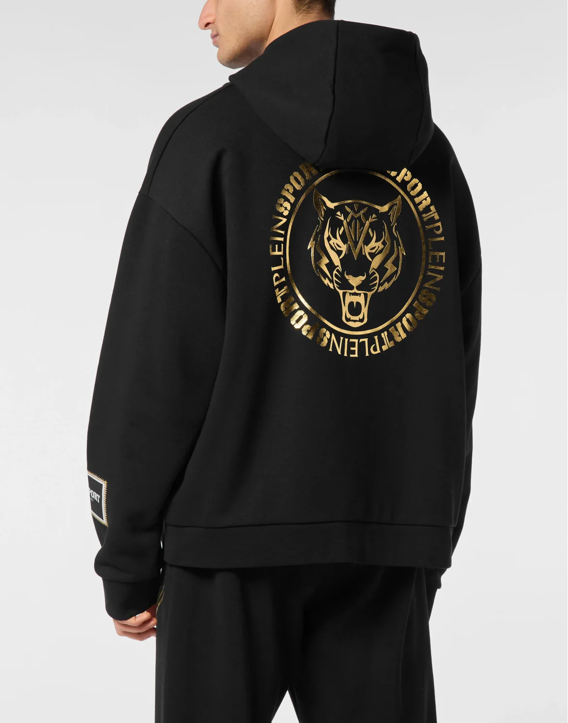 Hoodie sweatshirt Label, цвет: Черный
