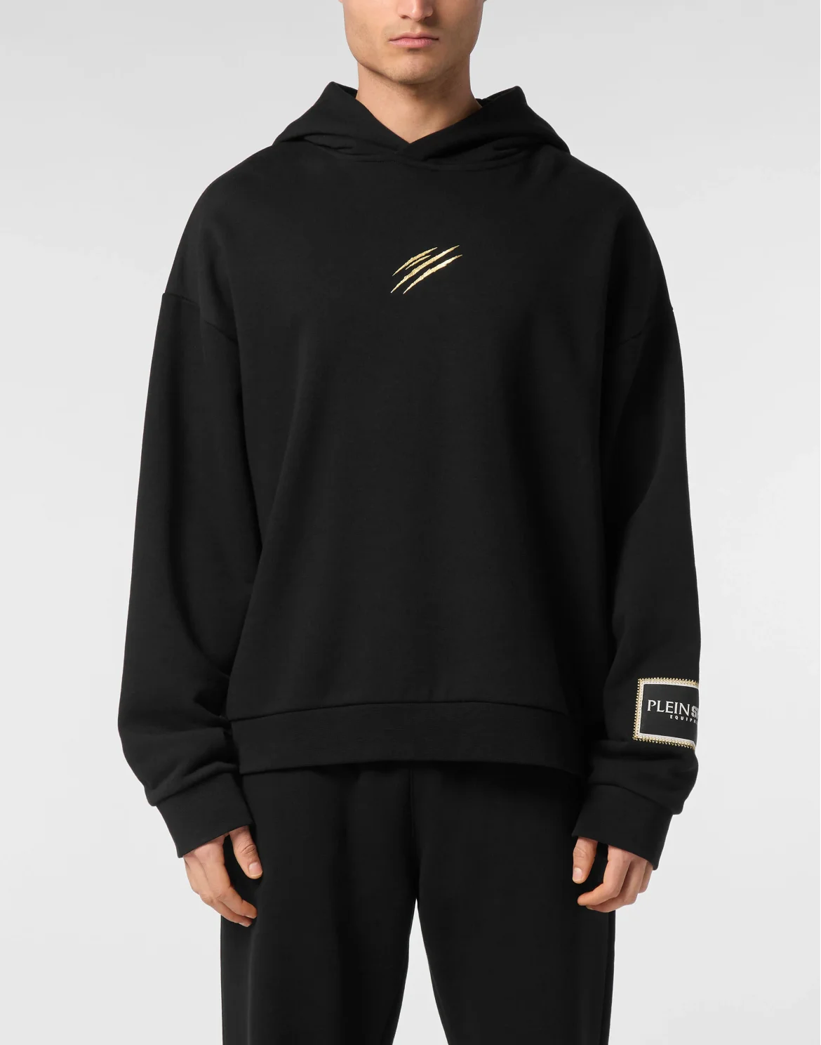 Hoodie sweatshirt Label, цвет: Черный