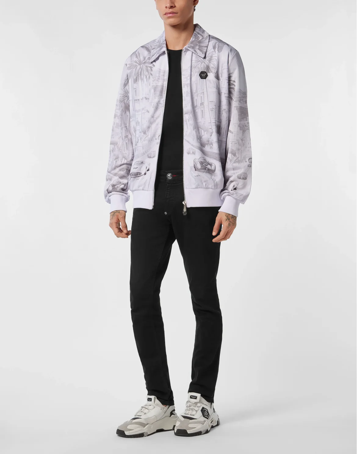 Jacket Tracksuit Montecarlo BW, цвет: Белый