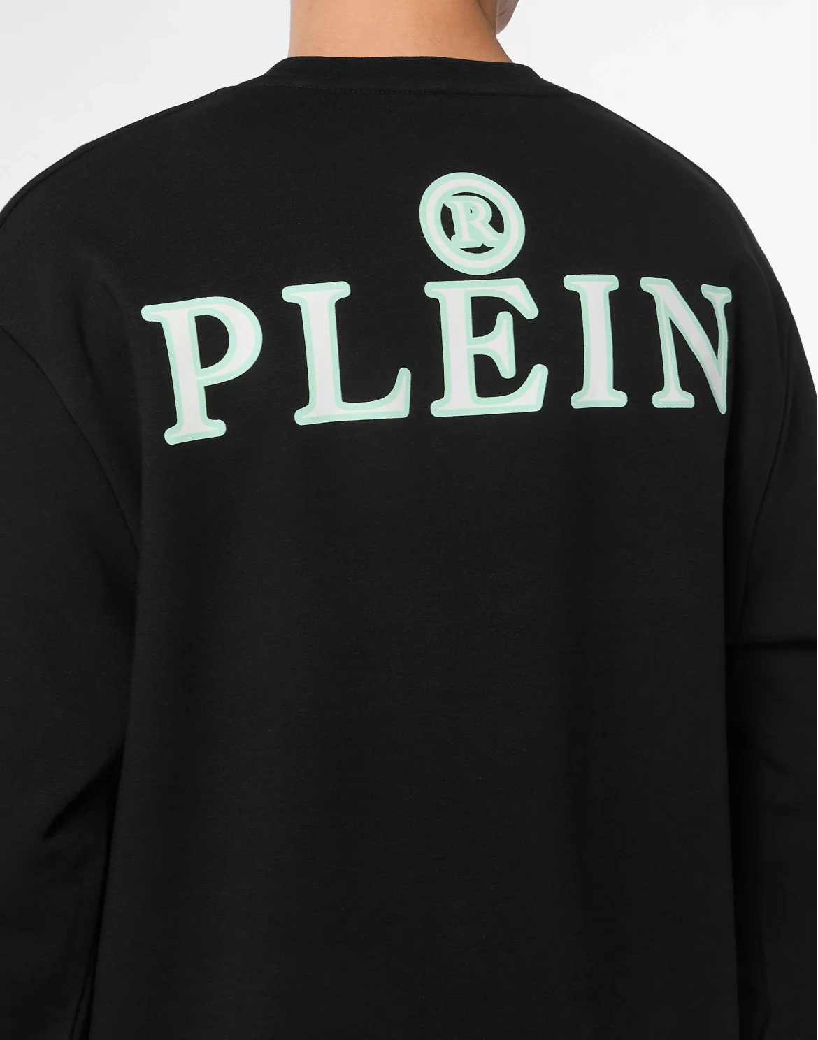 Sweatshirt Round Neck LS Iconic Plein, цвет: Черный