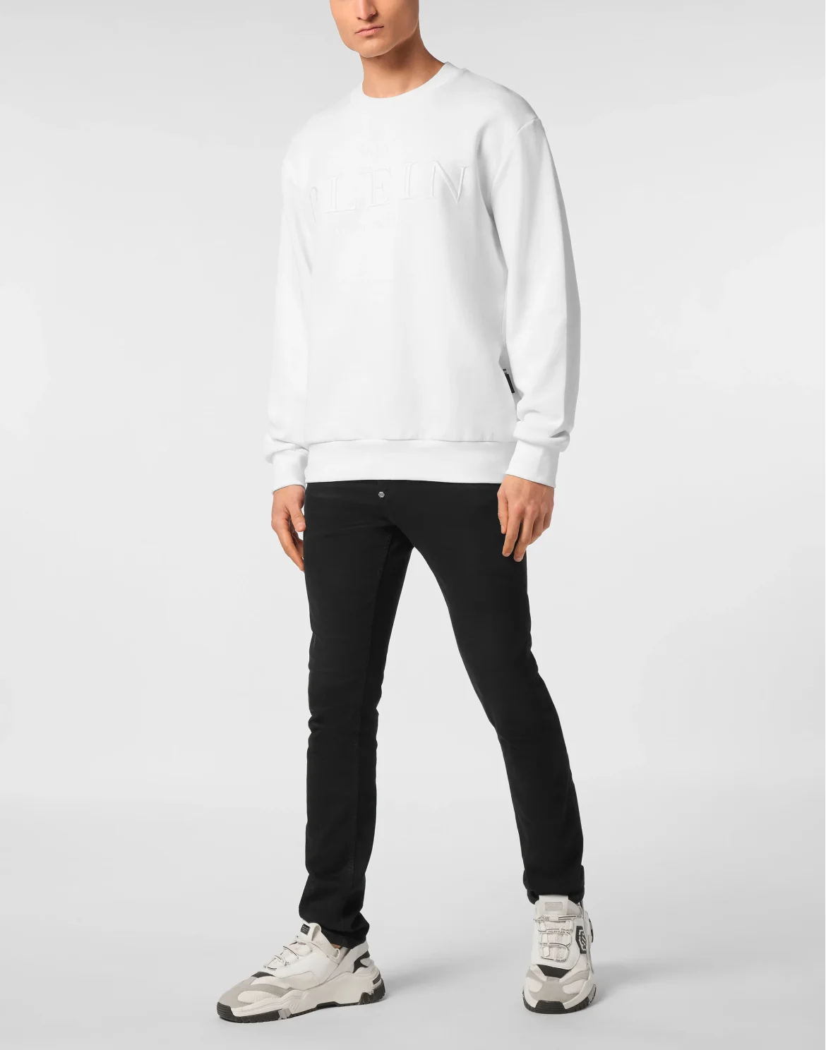 Sweatshirt Round Neck LS Philipp Plein TM, цвет: Белый