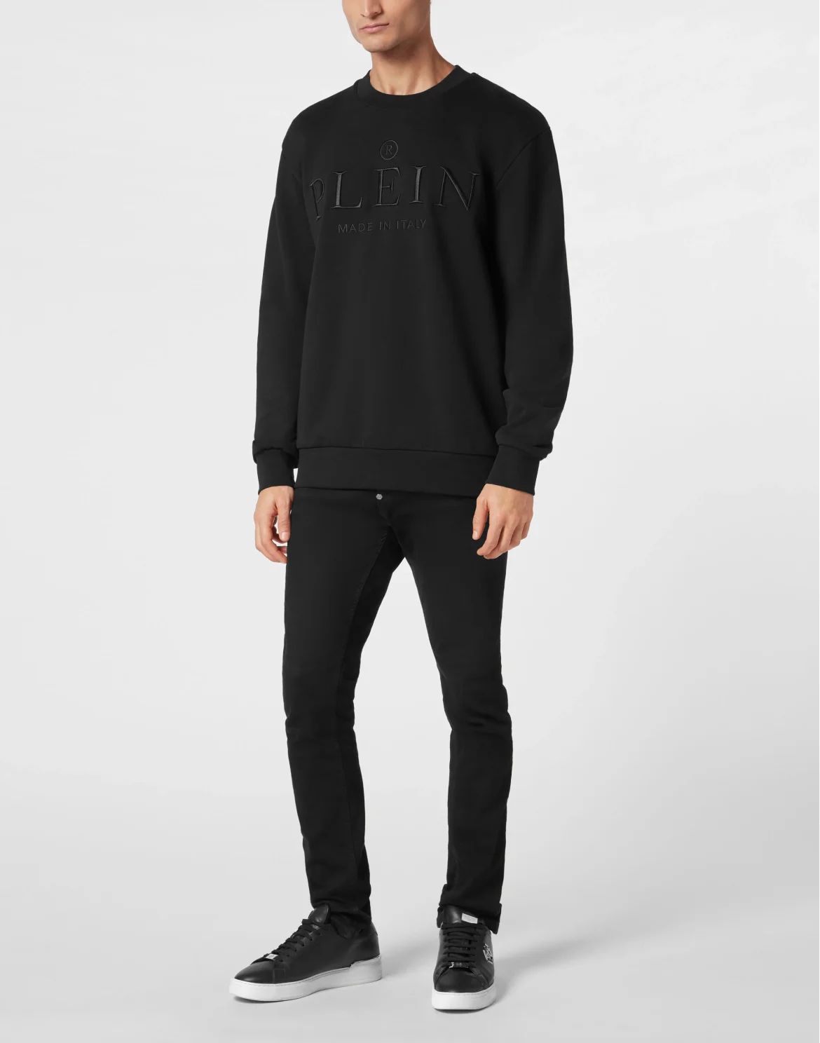 Sweatshirt Round Neck LS Philipp Plein TM, цвет: Черный