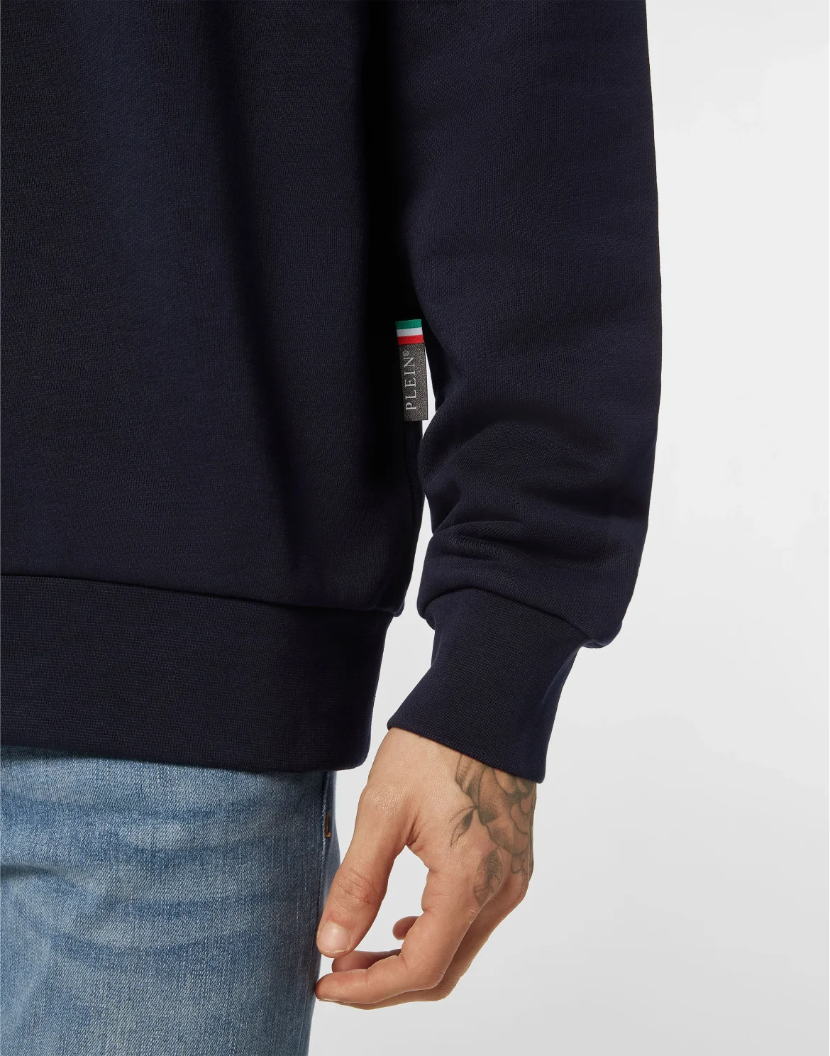 Sweatshirt Round Neck LS Philipp Plein TM, цвет: Синий