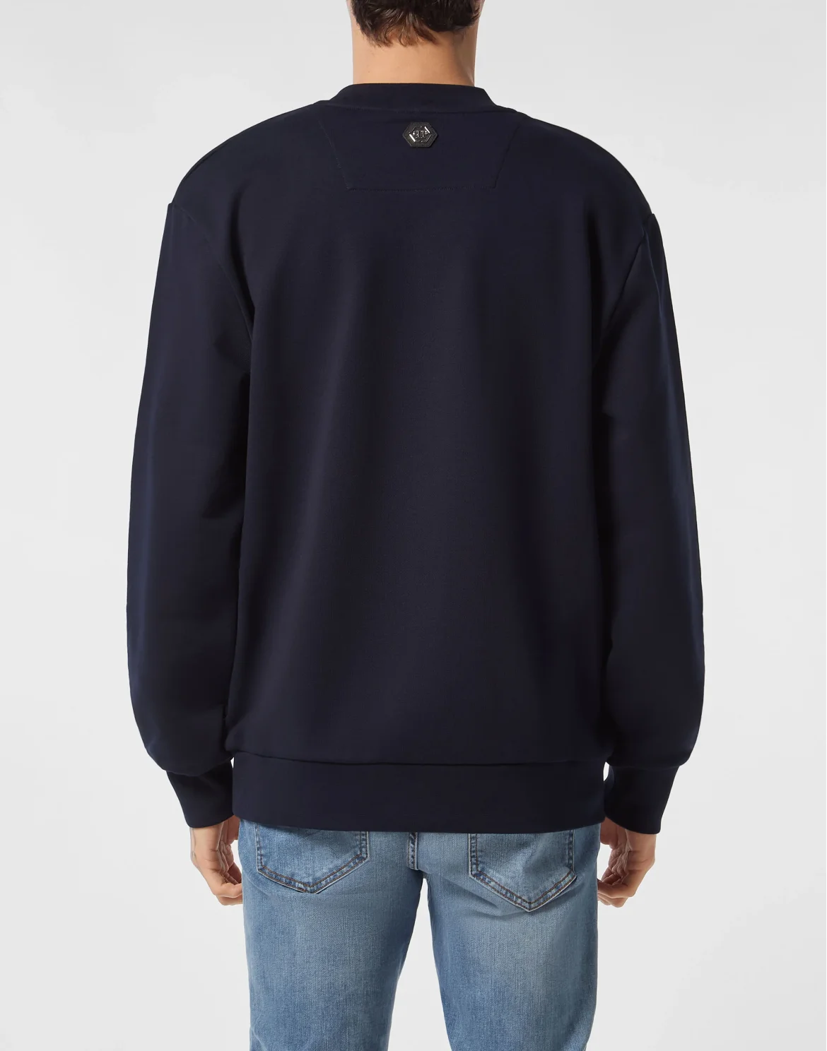 Sweatshirt Round Neck LS Philipp Plein TM, цвет: Синий