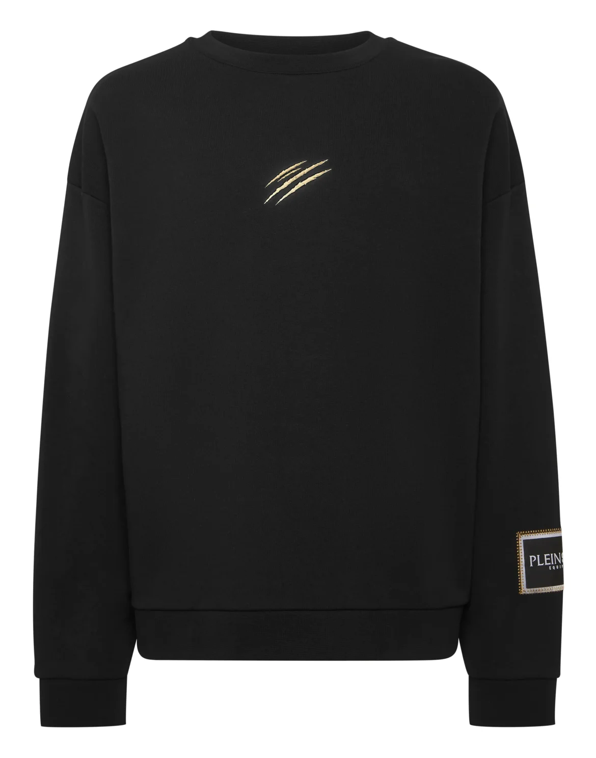 Sweatshirt LS Roundneck Label, цвет: Черный