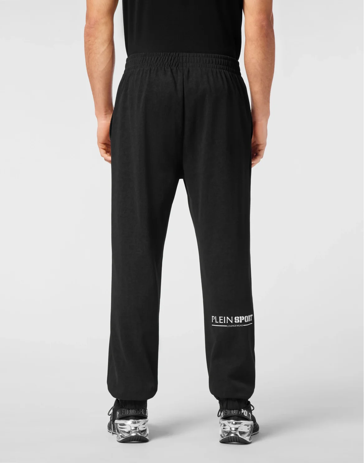Cold Dye Loose Fit Jogging Pants Scratch, цвет: Черный
