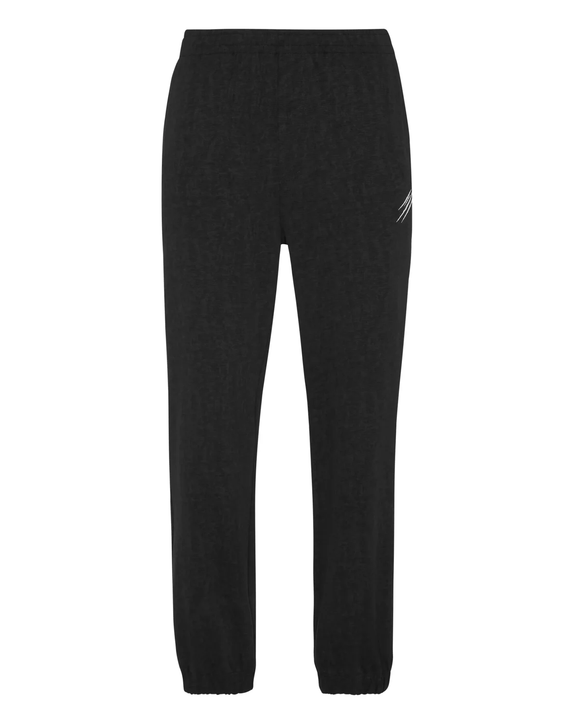 Cold Dye Loose Fit Jogging Pants Scratch, цвет: Черный