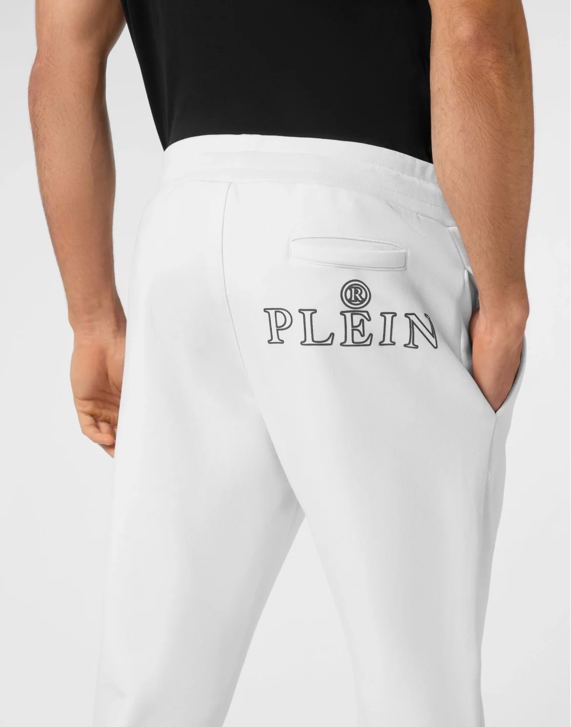 Jogging Pants Iconic Plein, цвет: Белый