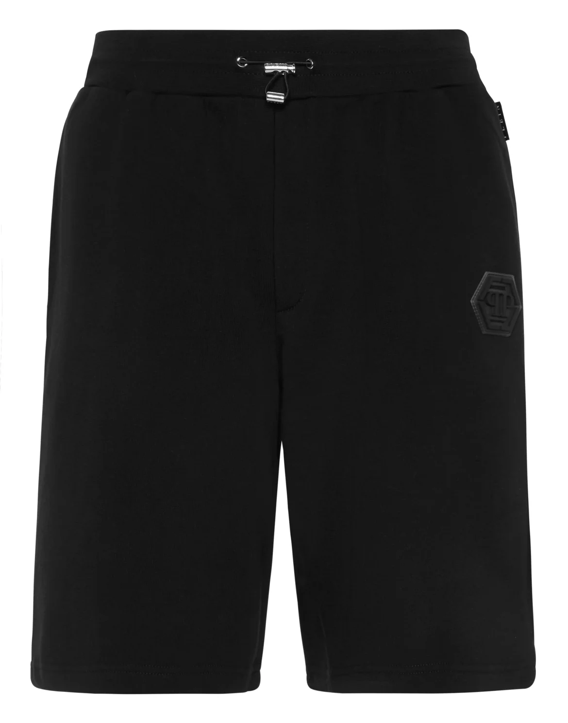 Baggy Fit Shorts Iconic Plein, цвет: Черный