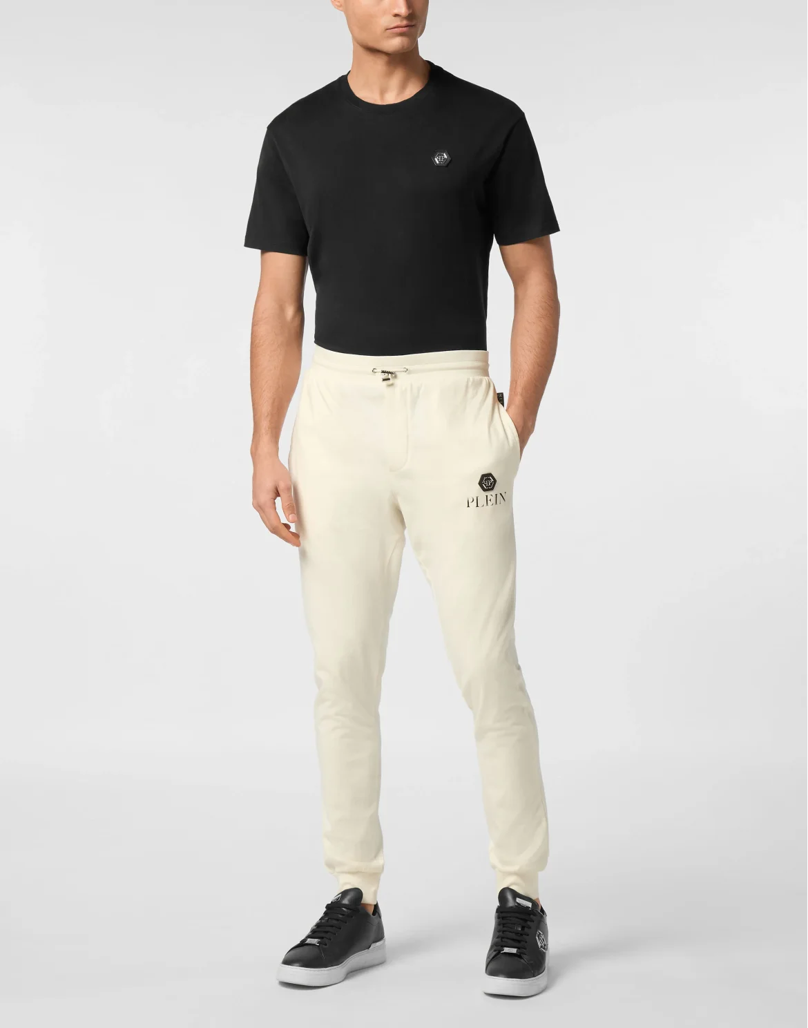 Jogging Trousers Basic Plein Old Dye, цвет: Бежевый