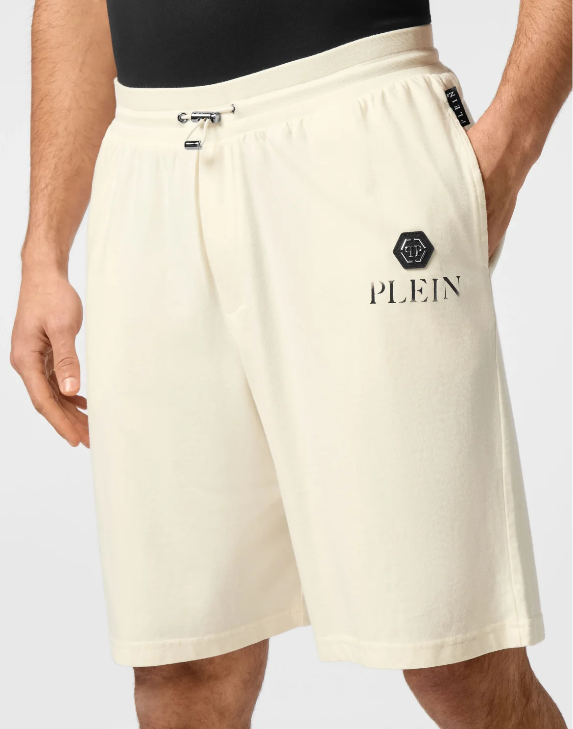 Jogging Shorts Basic Plein Old Dye, цвет: Бежевый