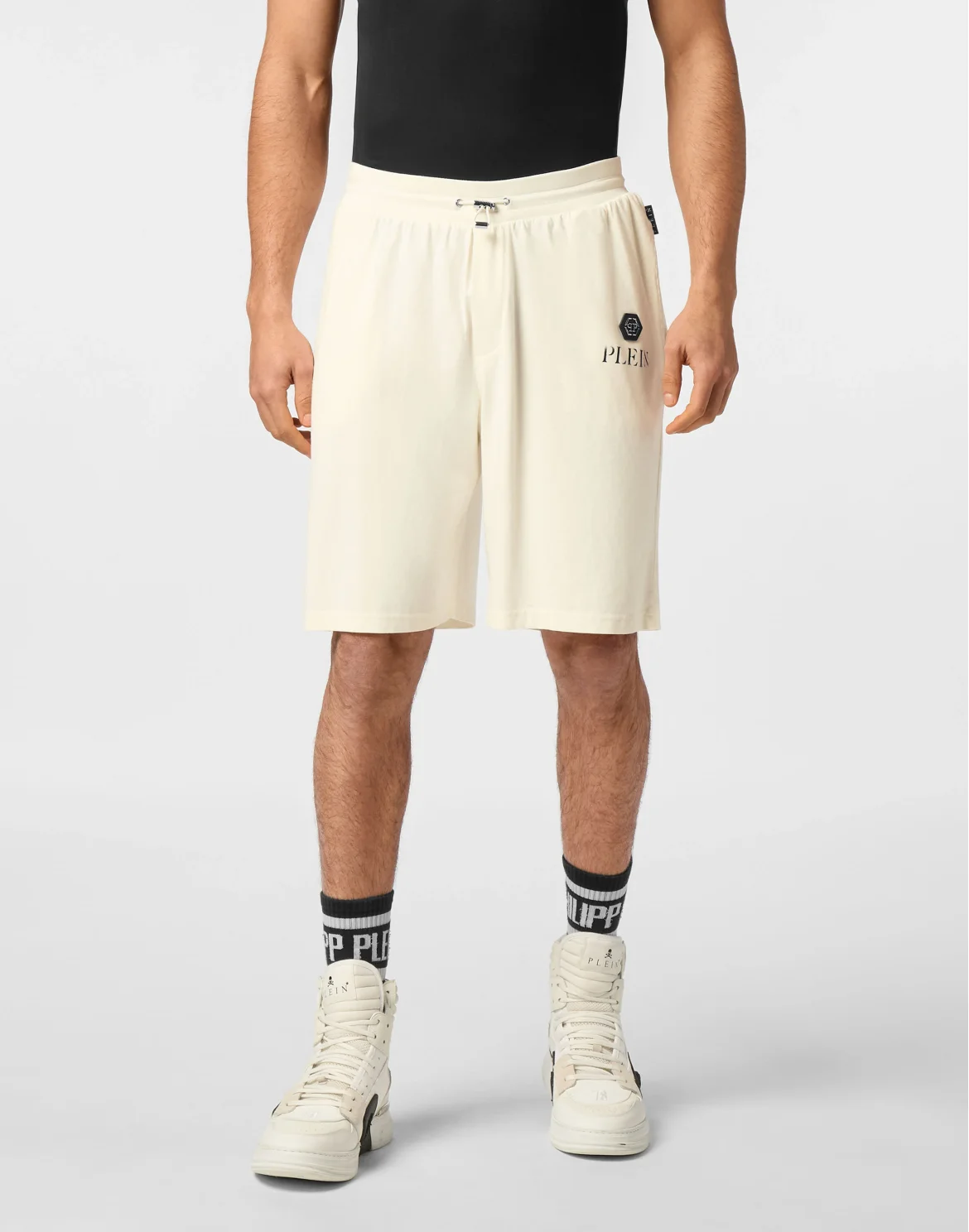 Jogging Shorts Basic Plein Old Dye, цвет: Бежевый