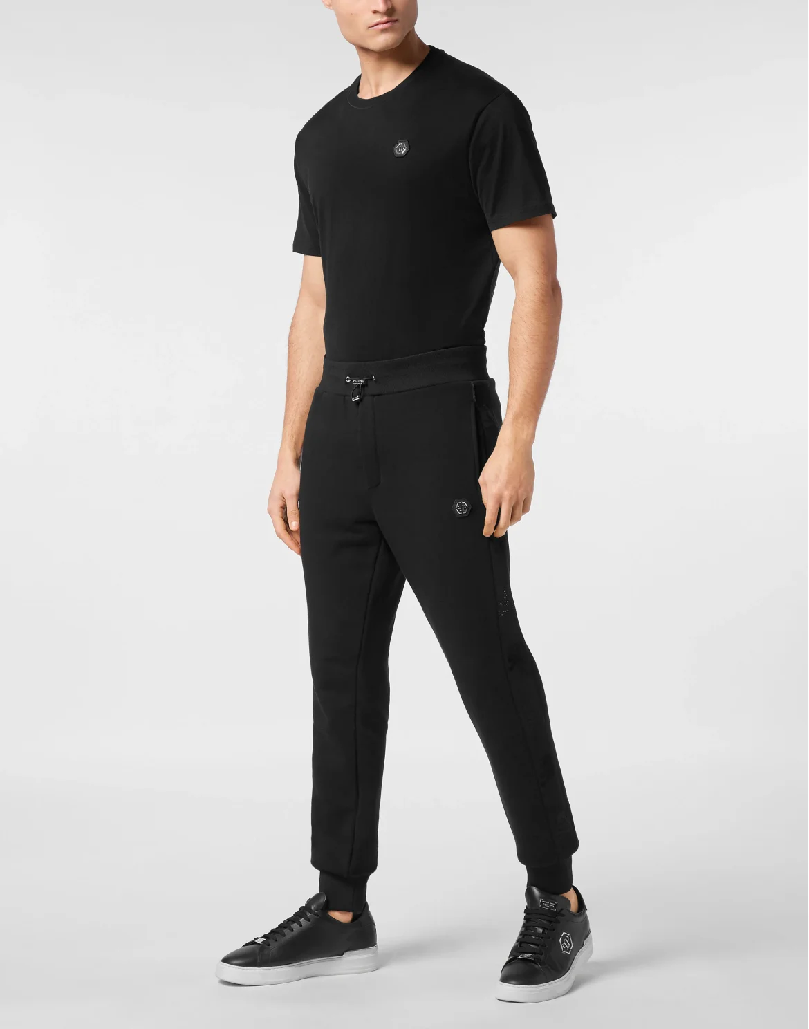 Jogging Trousers Scheleton Strass, цвет: Черный