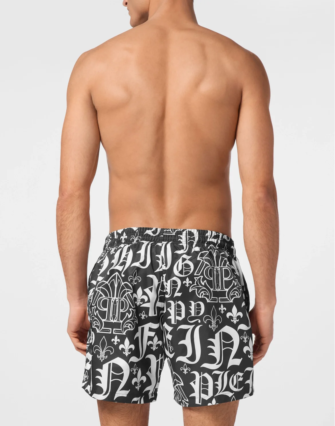 Jogging Shorts Gothic Plein, цвет: Черный