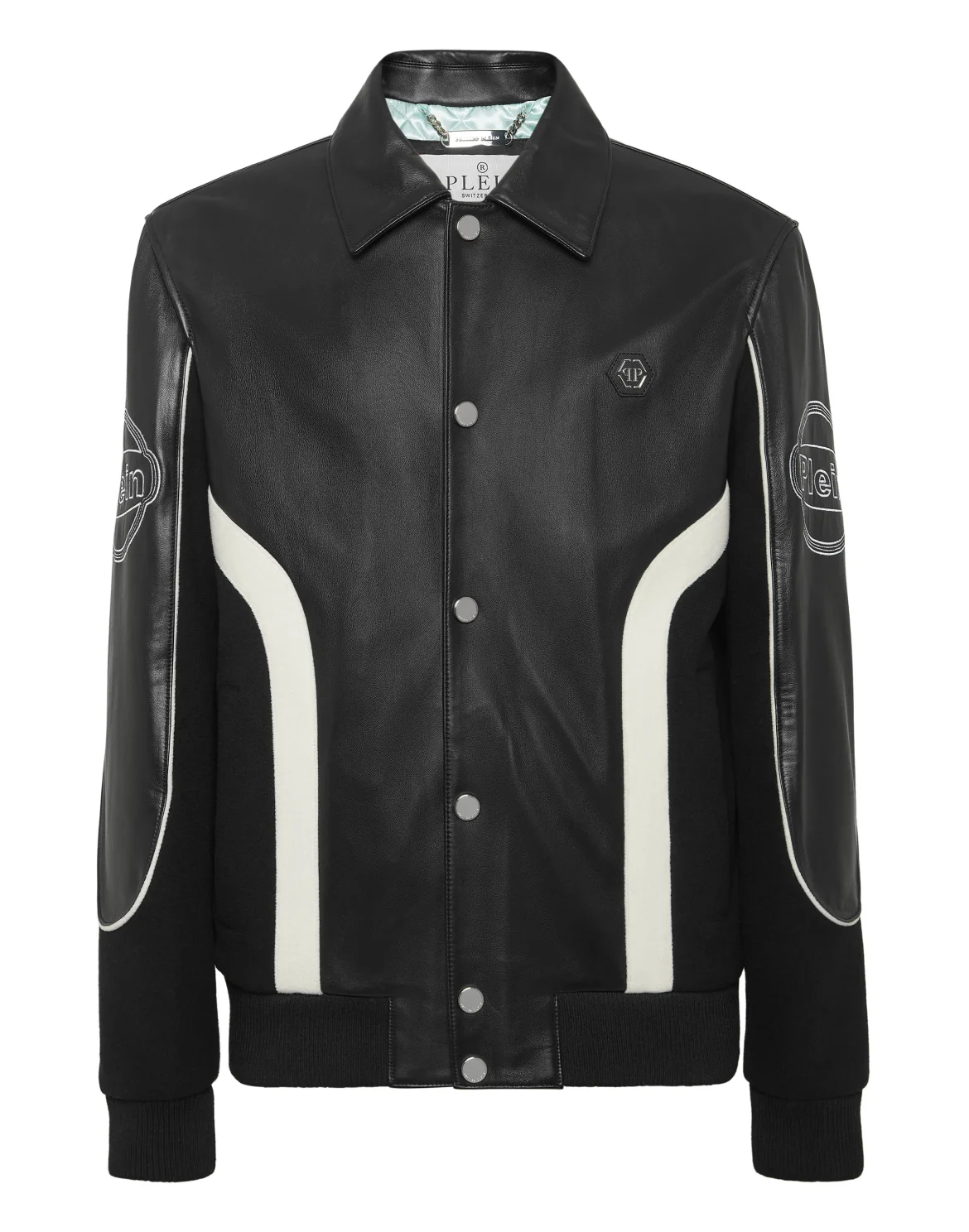 Coster Bomber Jacket LS Plein Club, цвет: Черный