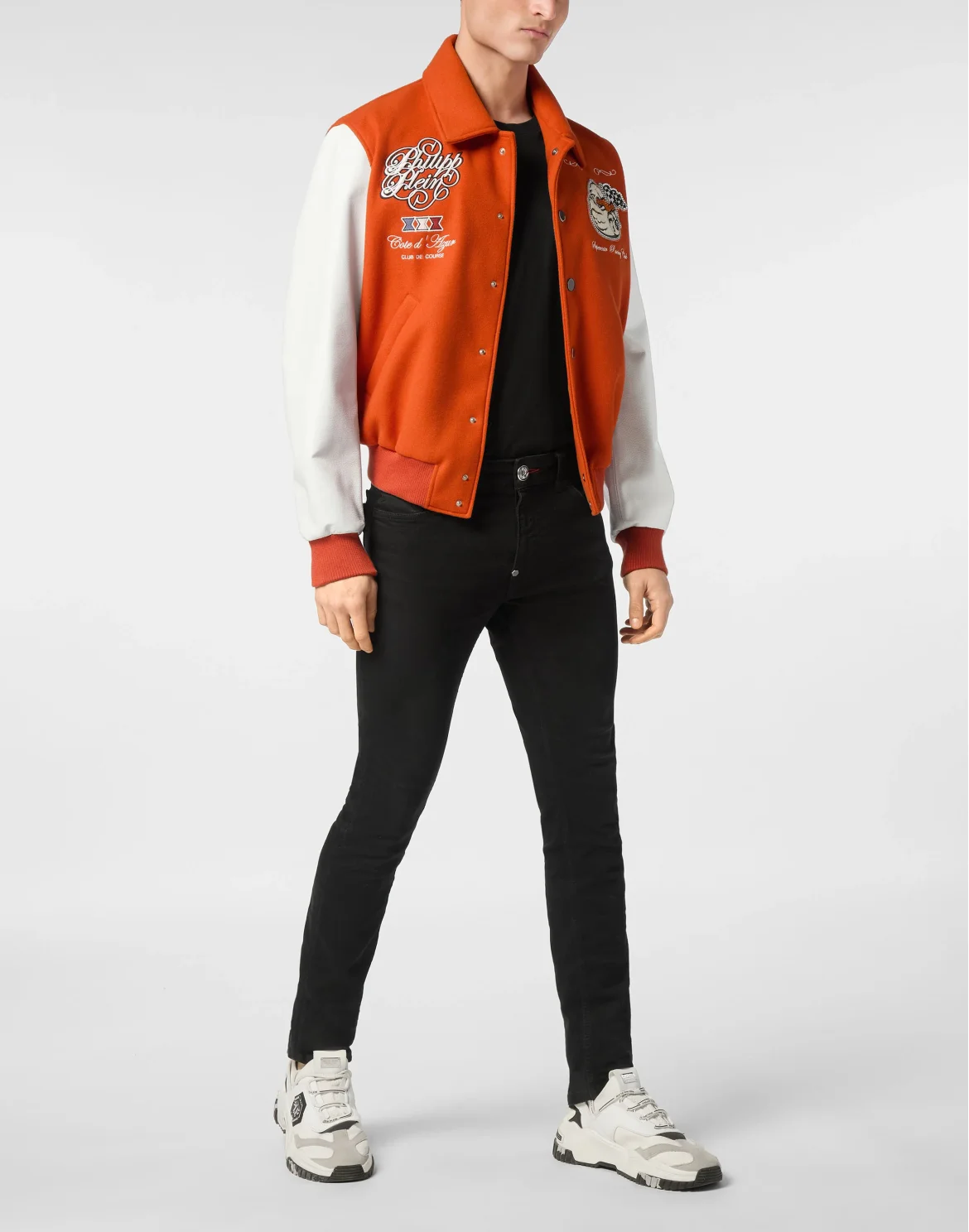 Coster College Bomber Jacket PP Duck, цвет: Оранжевый