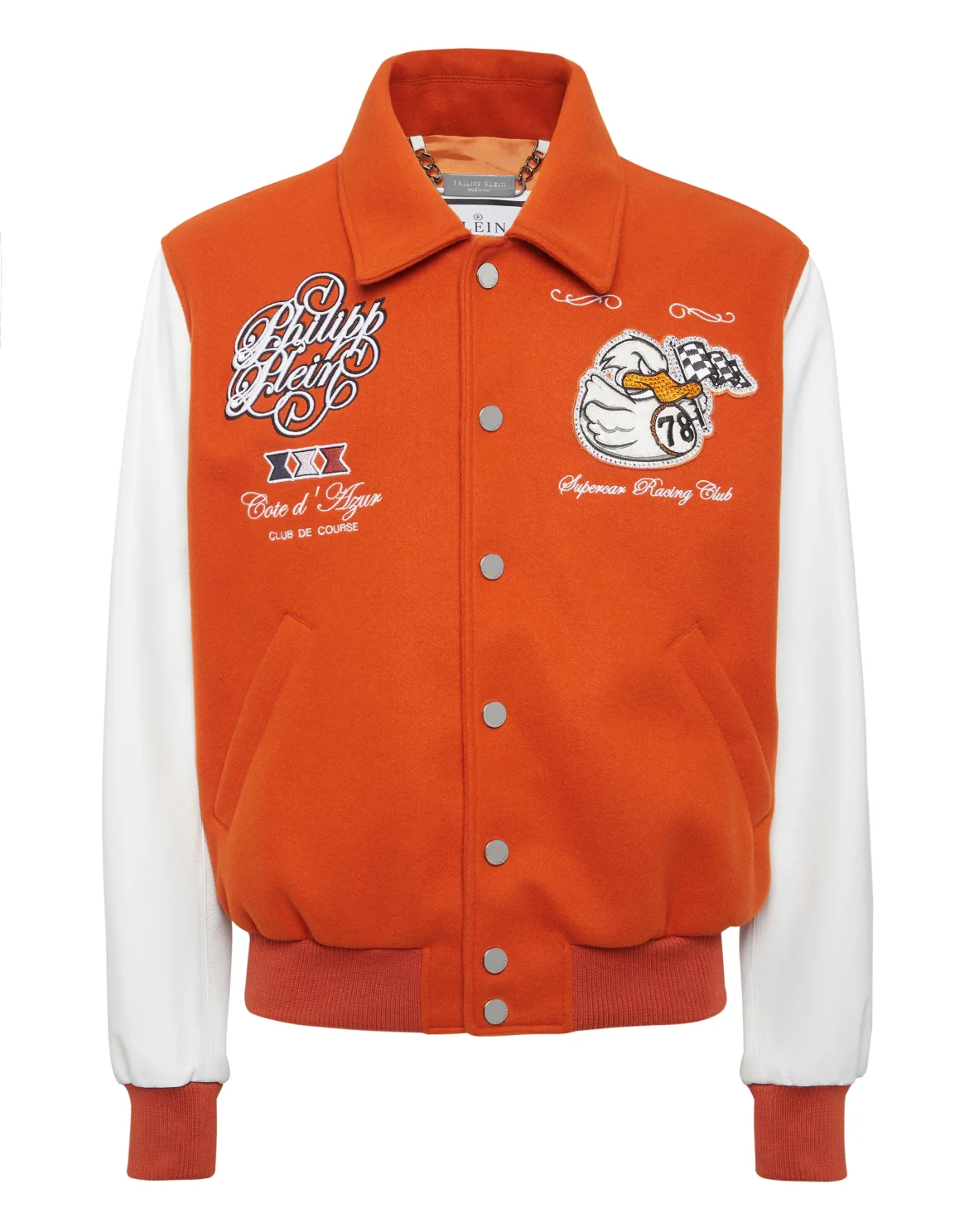 Coster College Bomber Jacket PP Duck, цвет: Оранжевый