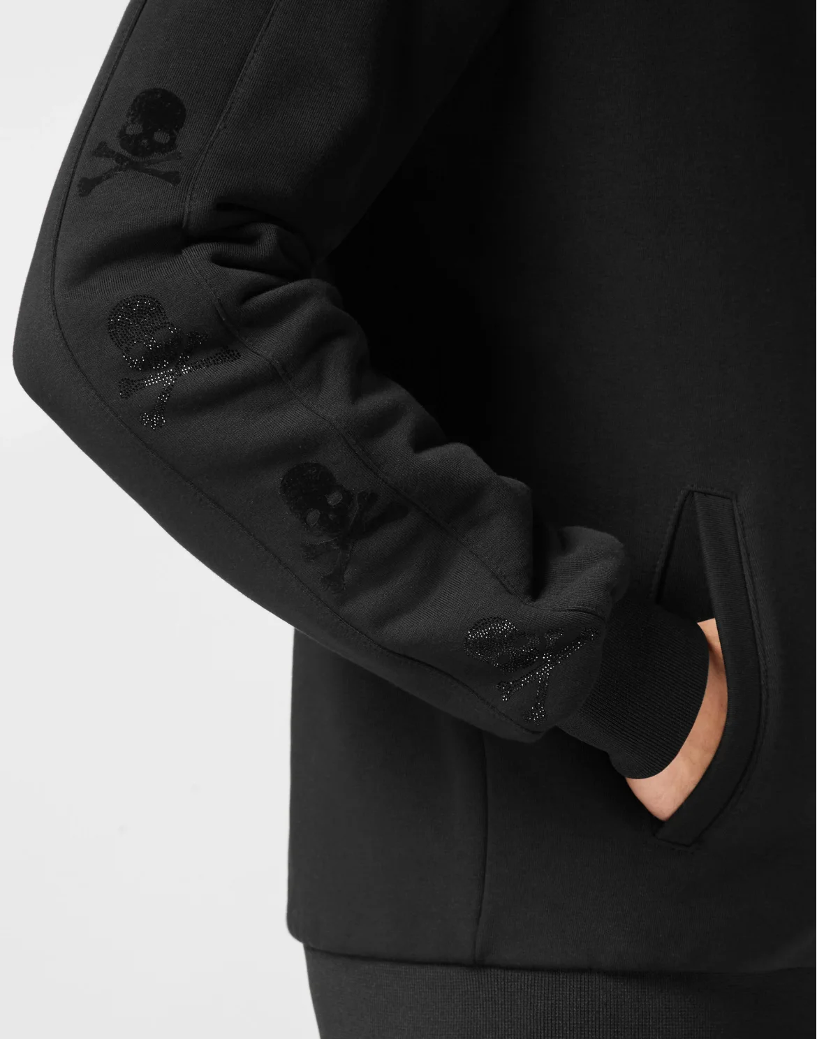 Jacket Scheleton Strass, цвет: Черный