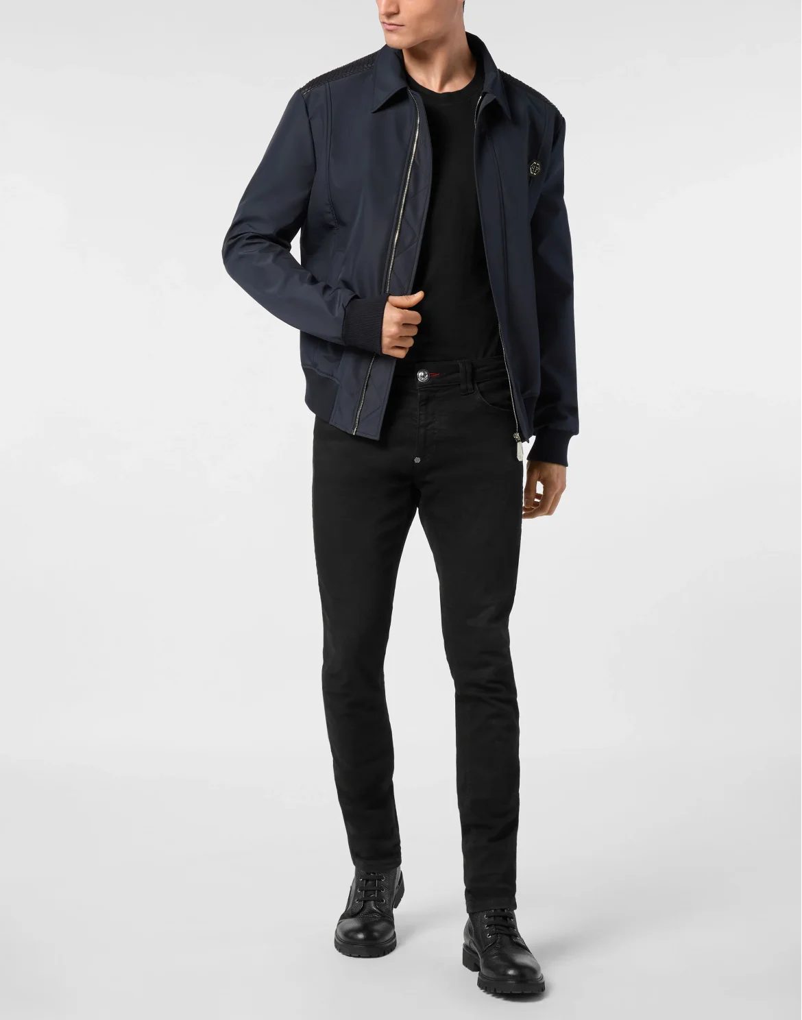 Bomber Jacket Elaphe Inserts, цвет: Синий