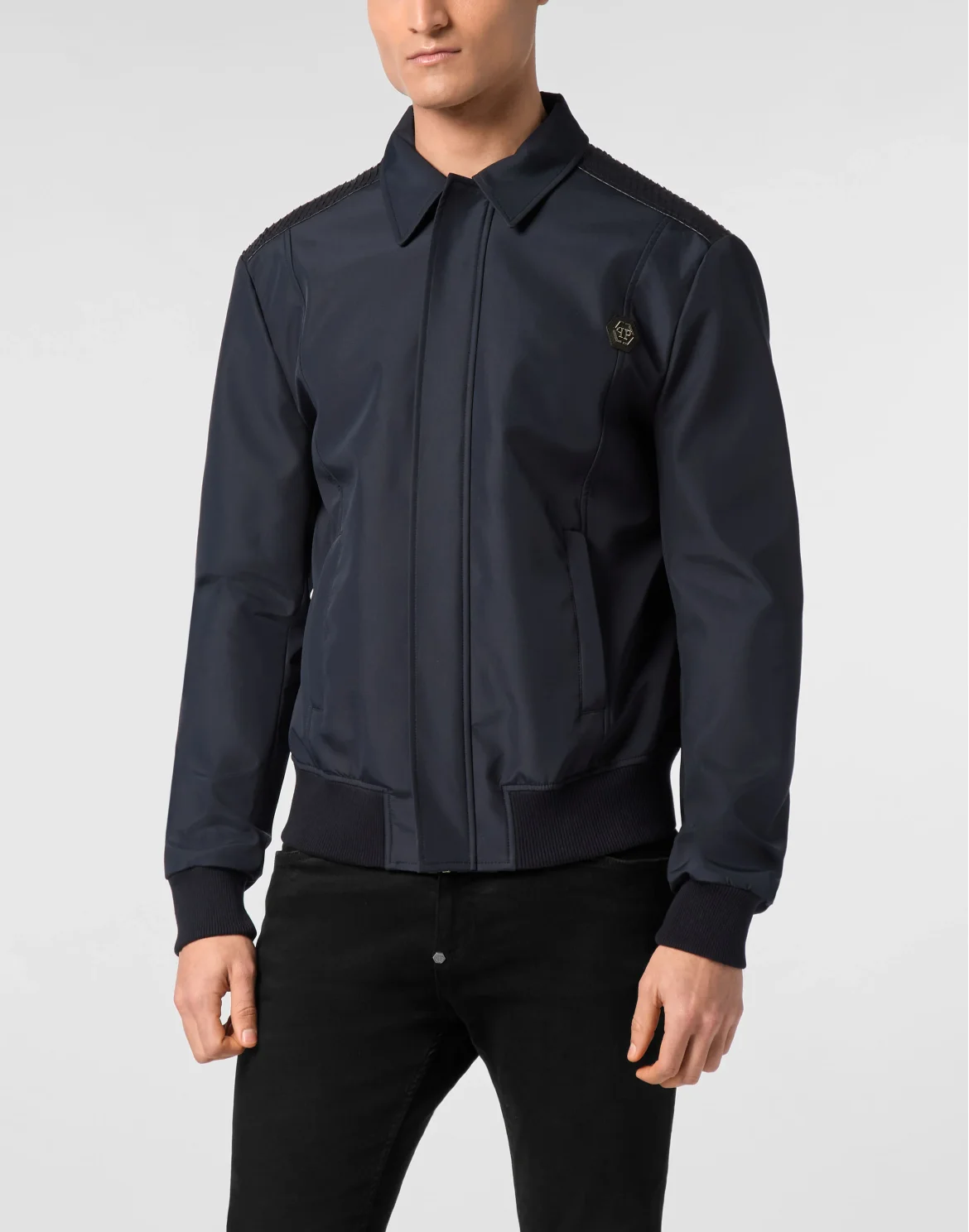 Bomber Jacket Elaphe Inserts, цвет: Синий