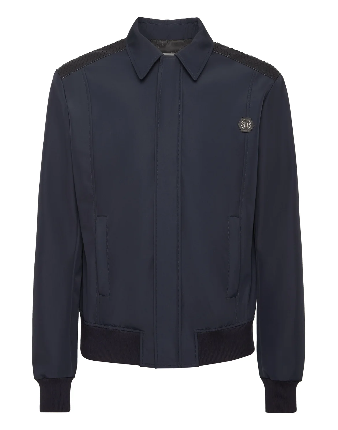Bomber Jacket Elaphe Inserts, цвет: Синий