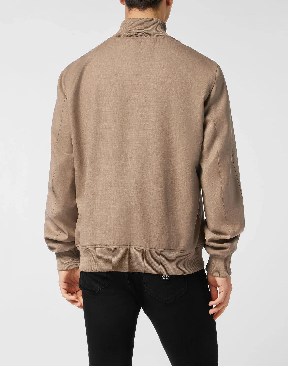 Wool Jacket Stripes, цвет: Бежевый