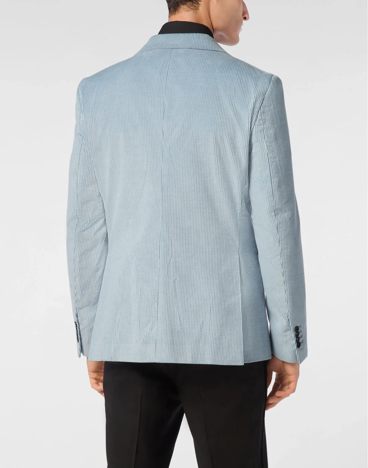 Velvet Gabardine Blazer Flicky Fit, цвет: Голубой