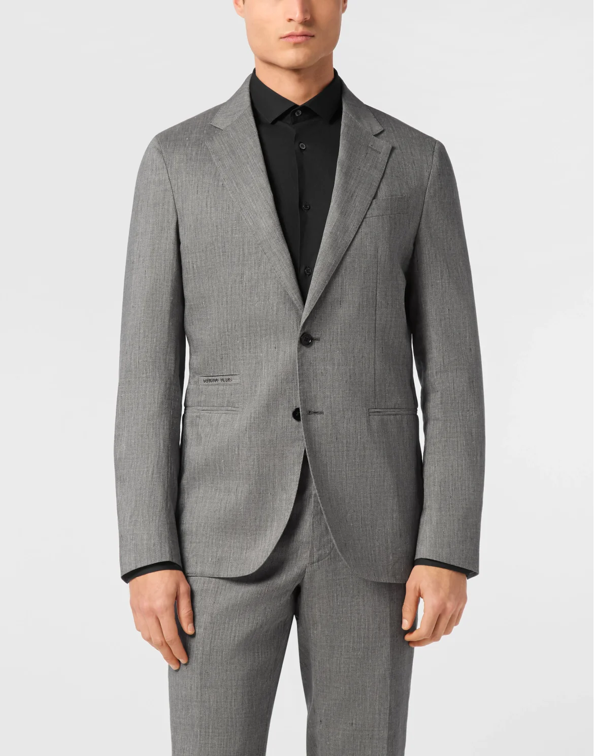Linen Blazer, цвет: Серый