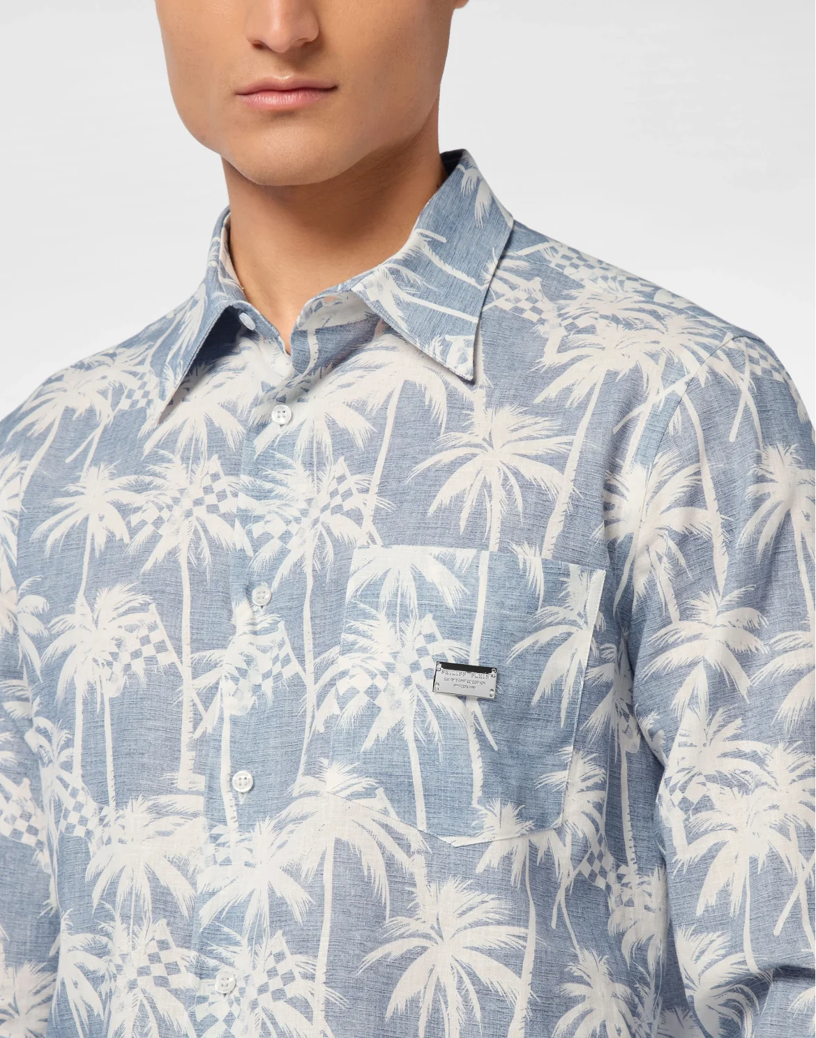 Shirt Sugar Daddy Cut LS, цвет: Голубой