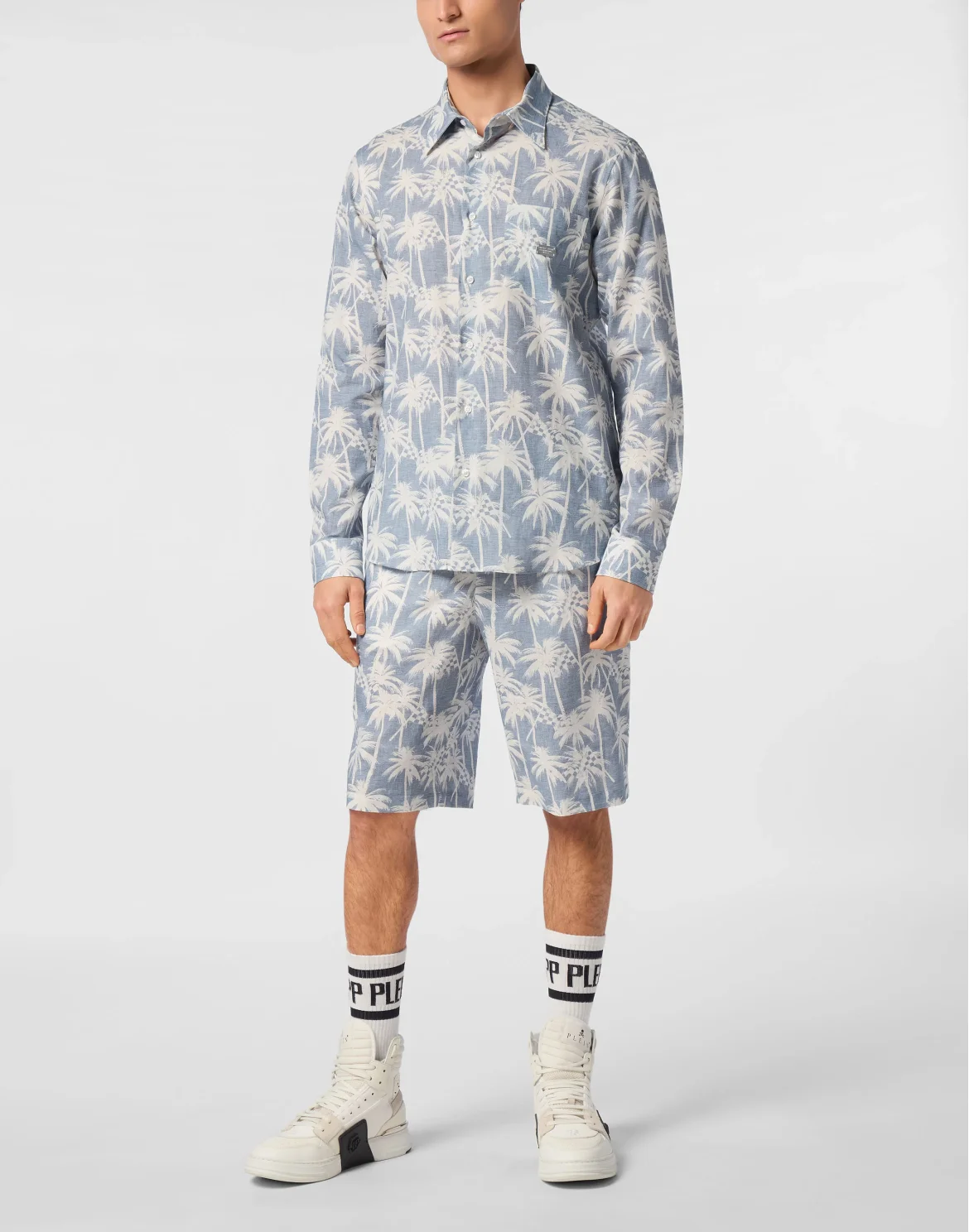 Shirt Sugar Daddy Cut LS, цвет: Голубой